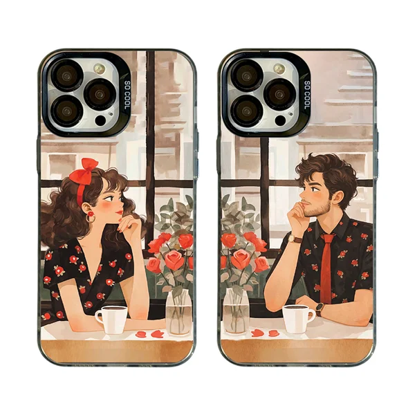قاب موبایل سفارشی socool | romantic date