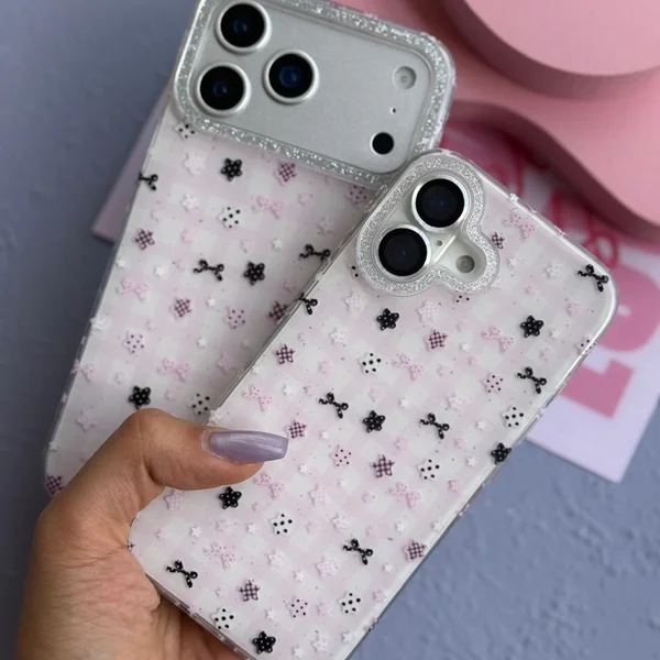 قاب Kawaii Pink Star آیفون