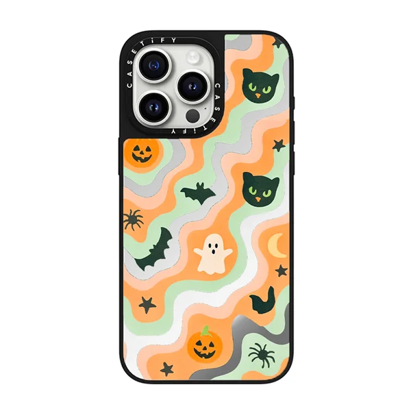 قاب موبایل سفارشی آینه‌ای | halloween