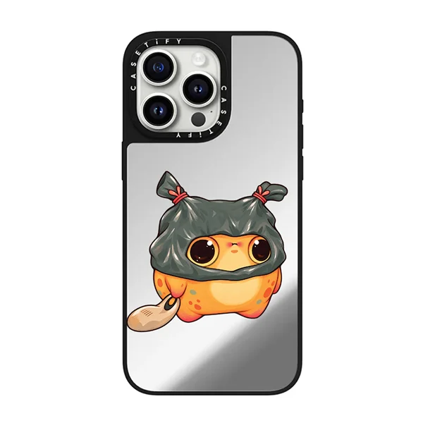 قاب موبایل سفارشی آینه‌ای | Tiny Frogs