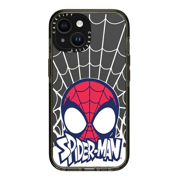 قاب موبایل سفارشی شفاف | spider_man