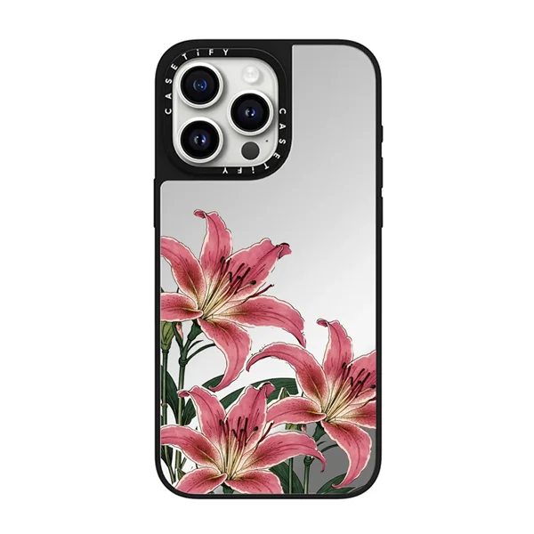 قاب موبایل سفارشی آینه‌ای | Lilium Collection