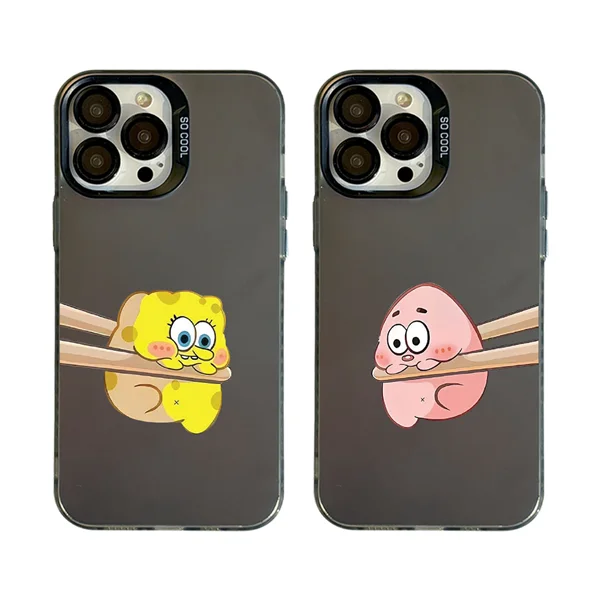 قاب موبایل سفارشی socool | Bob & Patrick