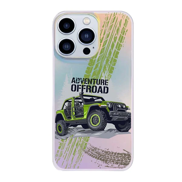 قاب موبایل سفارشی هولوگرامی | Offroad