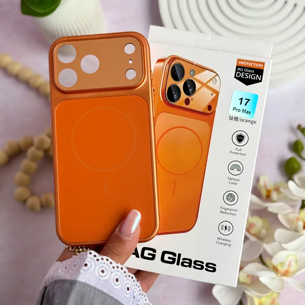 قاب AG GLASS ^ نارنجی ^